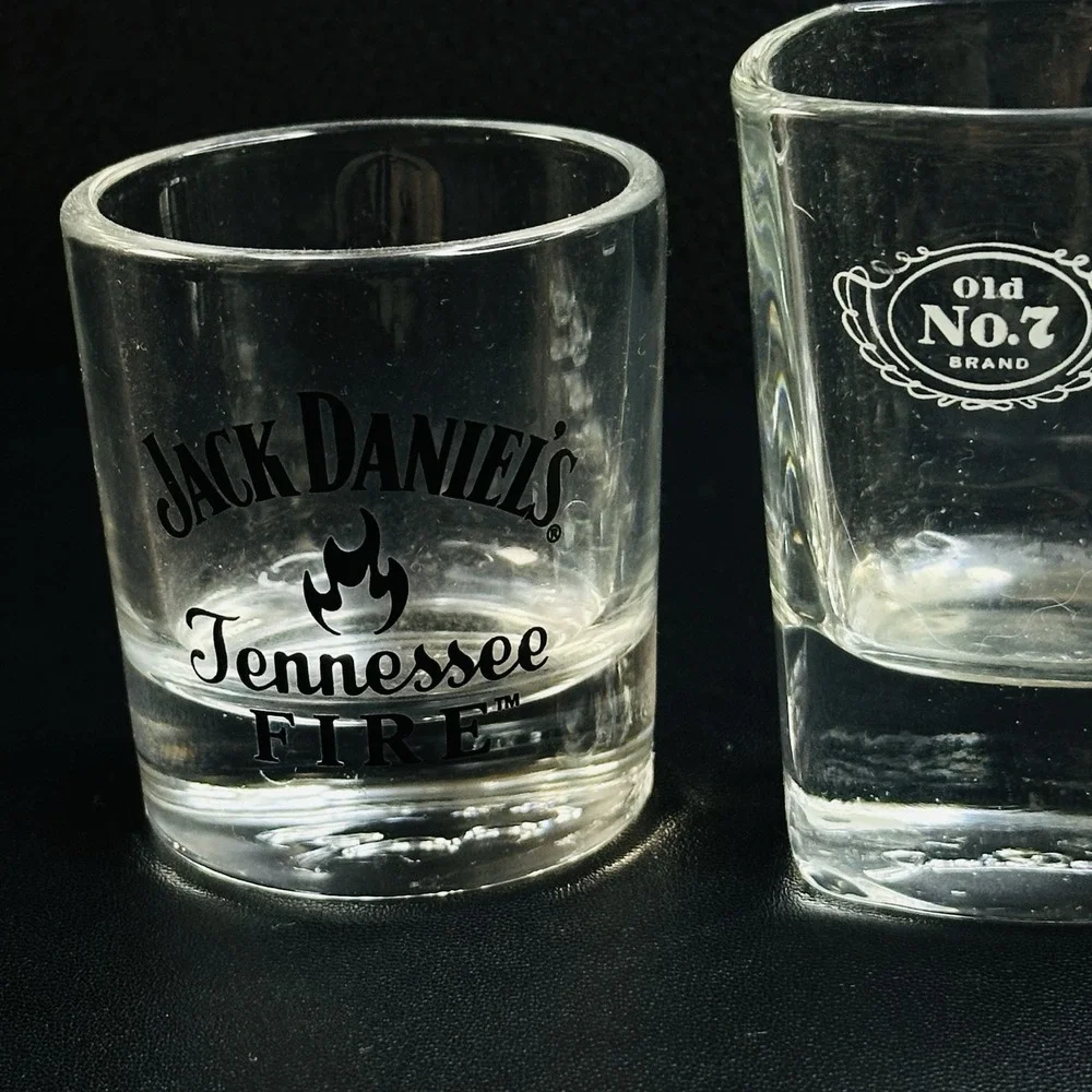 12 Jack Daniels Glasses No 7 Old Fashioned Highball Shot Glass Collectable Low - Picture 12 of 16